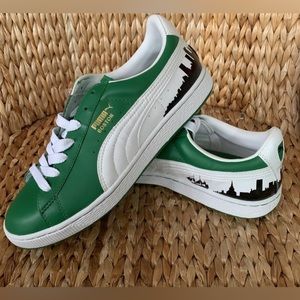 Puma Basketball 1970s Champs - Boston Celtics Skyline - Size 8